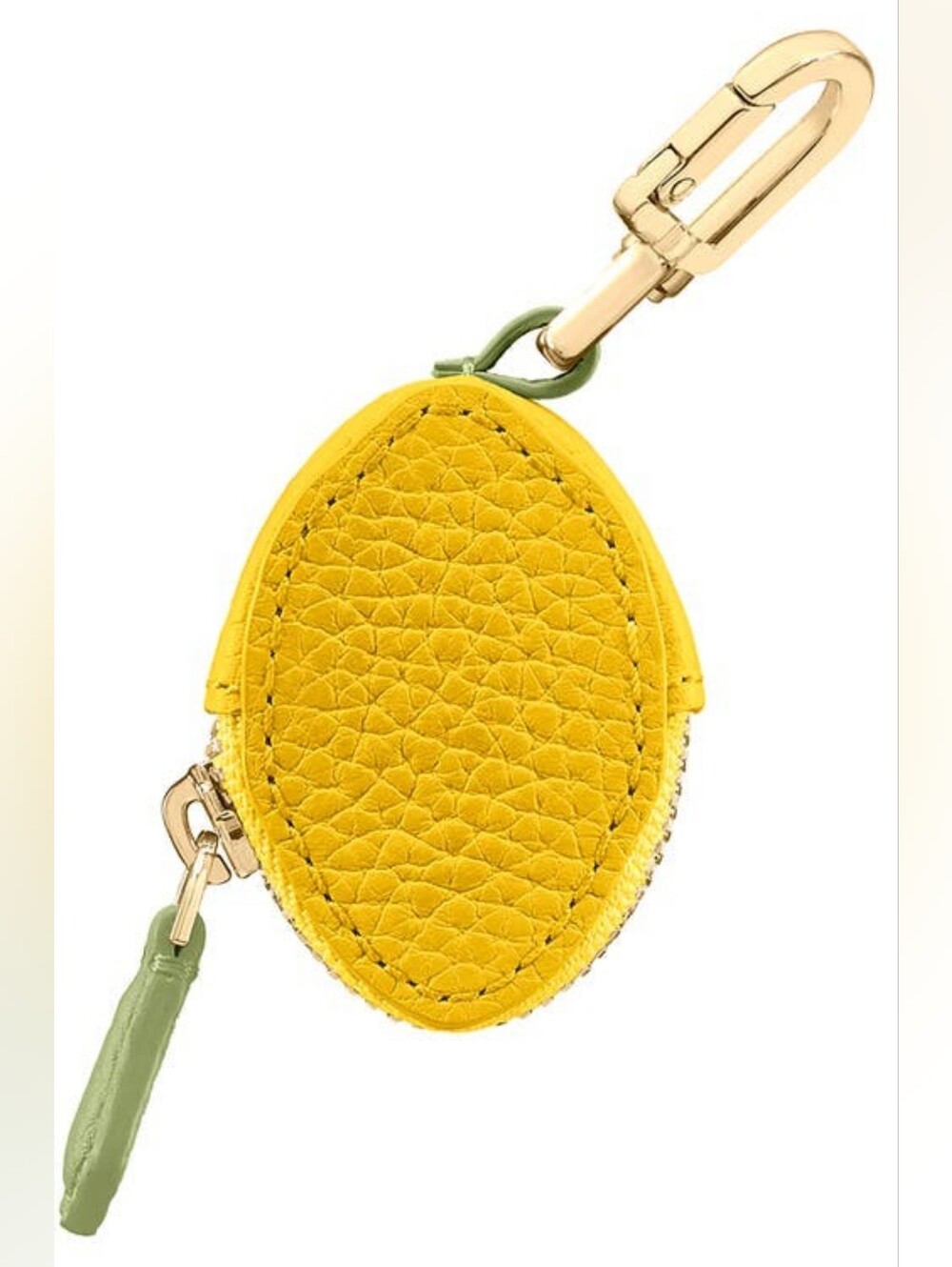 MAISON SABRE SABRÉMOJI Leather Corn Veggie Fruit Charm Special Edition Keychain - Picture 4 of 6